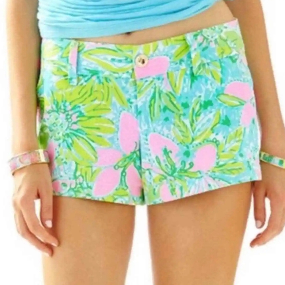 Lilly Pulitzer Callahan shorts, size 0